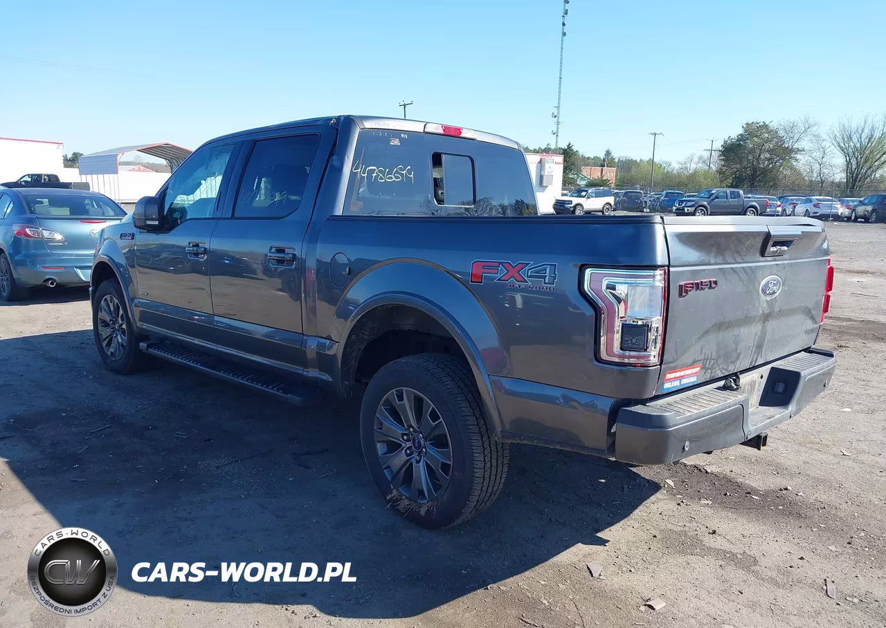 2017 Ford F-150 Lariat VIN:1FTEW1EG7HFB74477 - 3