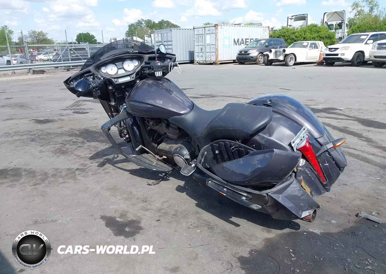 2016 Victory Motorcycles Cross Country VIN:5VPDB36N1G3049377 - 3