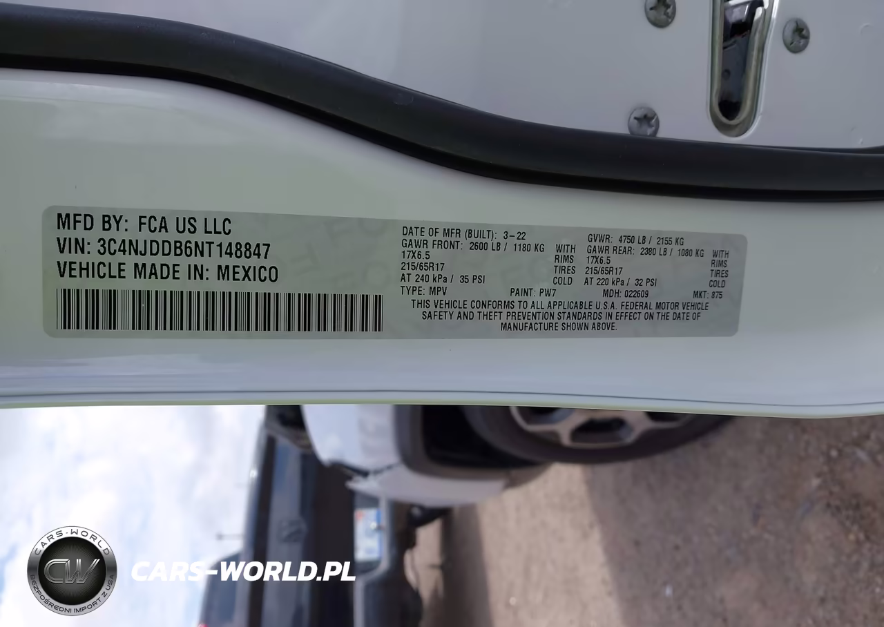 2022 Jeep Compass Trailhawk 4X4 VIN:3C4NJDDB6NT148847 - 9