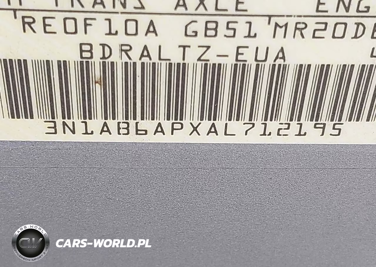 2010 Nissan Sentra 2.0S VIN:3N1AB6APXAL712195 - 9