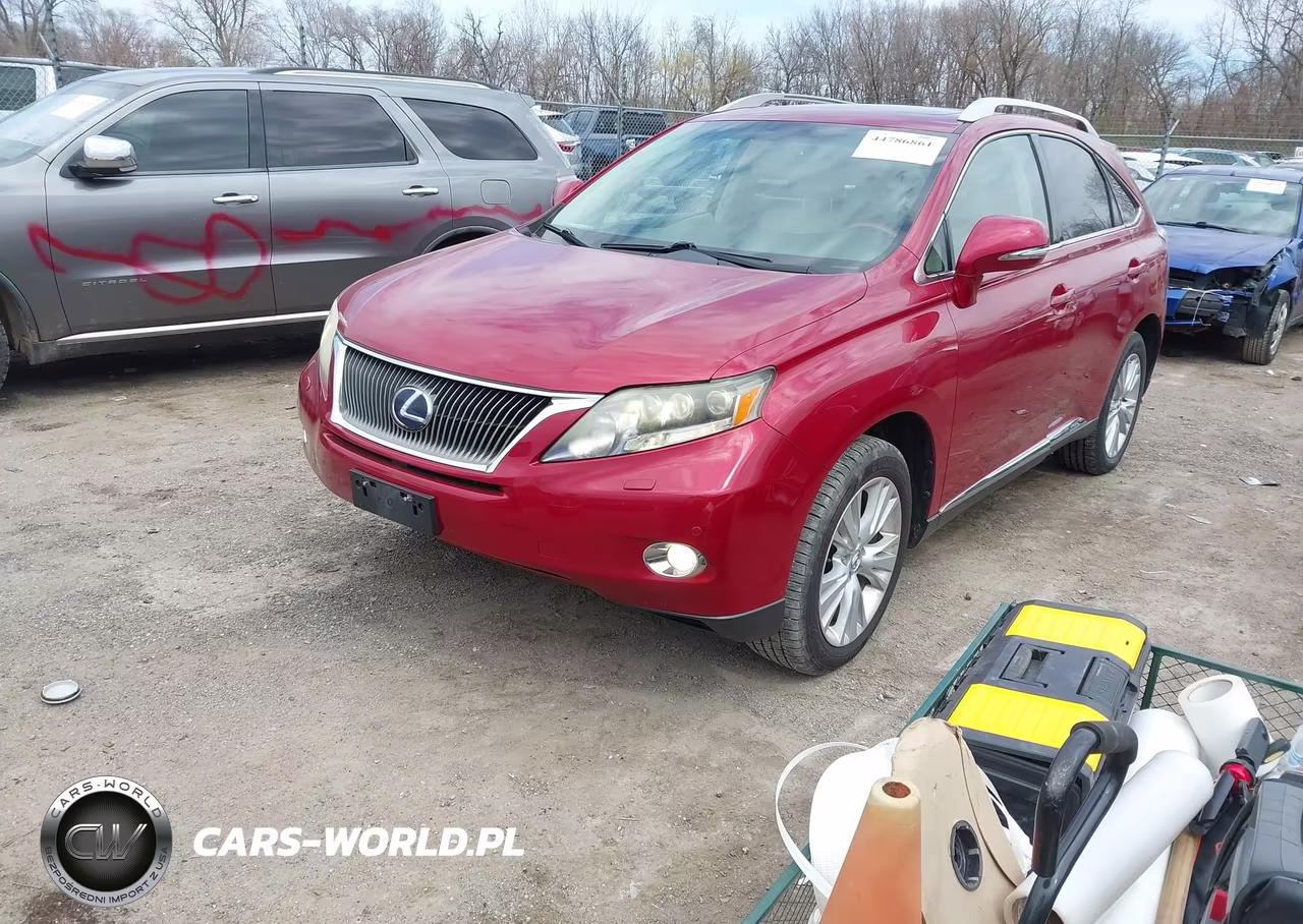 2010 Lexus Rx 450H VIN:JTJBC1BA4A2019861 - 2