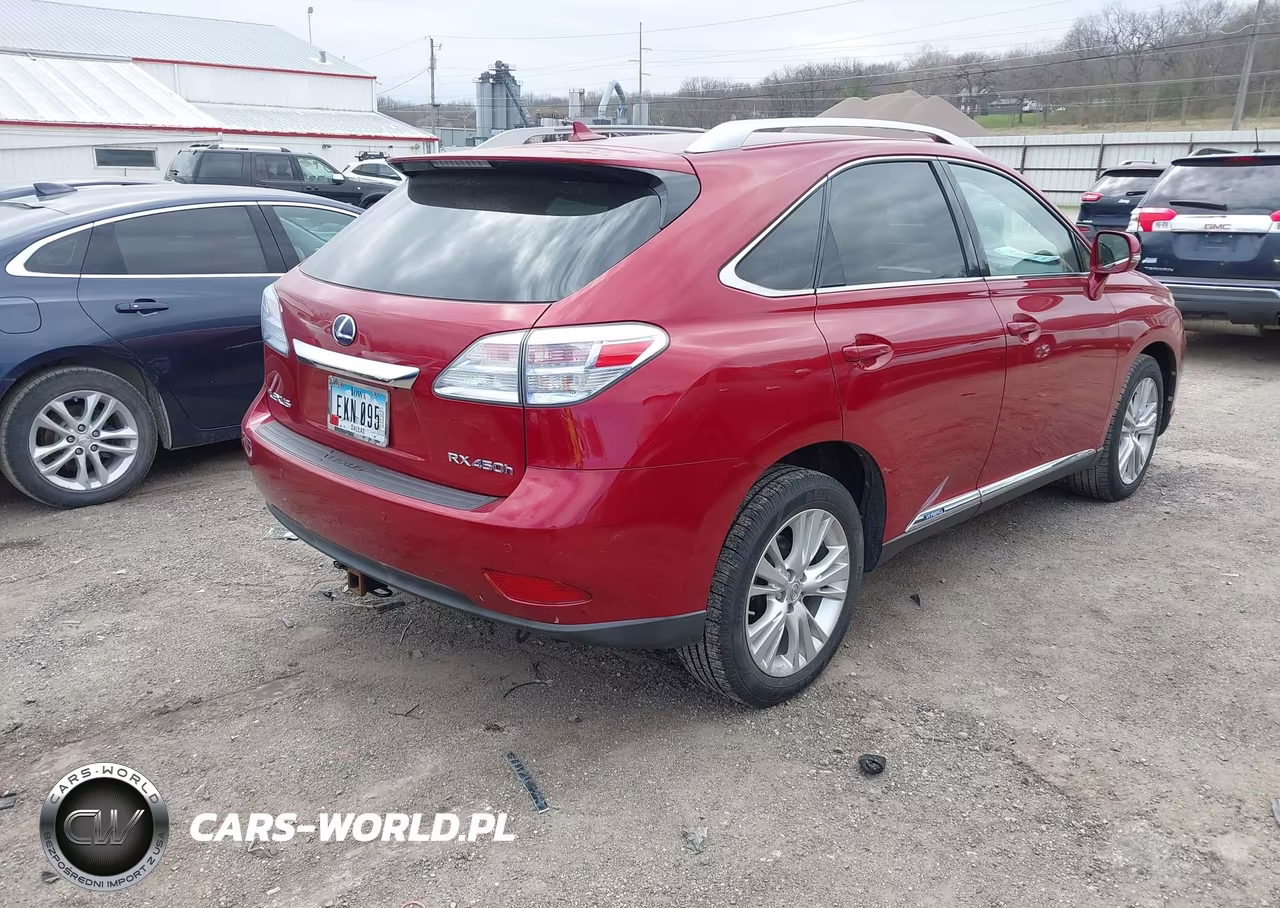 2010 Lexus Rx 450H VIN:JTJBC1BA4A2019861 - 4