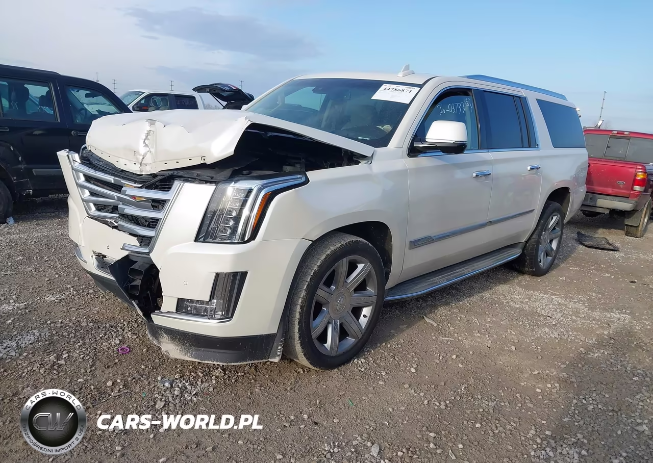 2015 Cadillac Escalade Esv Luxury VIN:1GYS4SKJ1FR728584 - 2