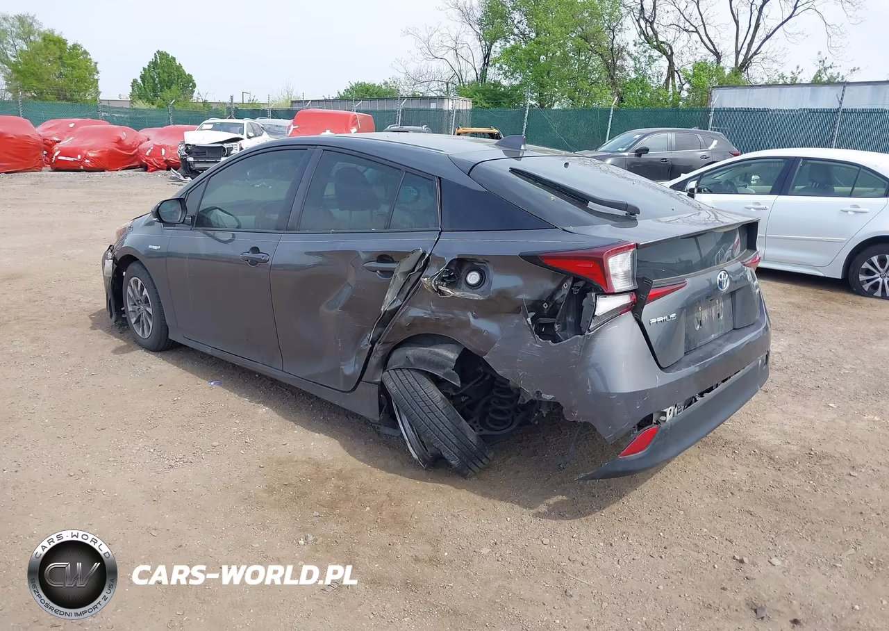 2019 Toyota Prius Limited VIN:JTDKARFU9K3077097 - 3