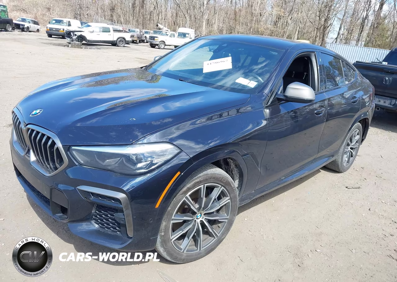 2022 BMW X6 M50I VIN:5UXCY8C03N9H53073 - 2