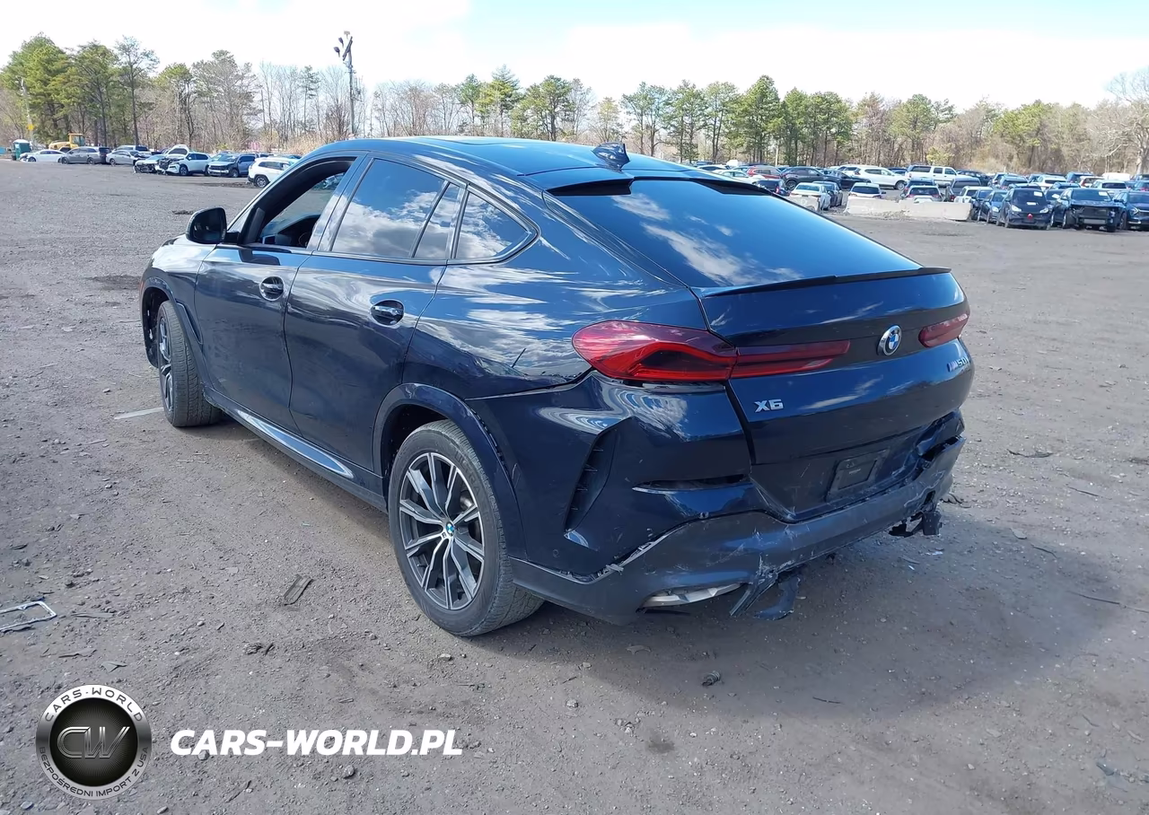 2022 BMW X6 M50I VIN:5UXCY8C03N9H53073 - 3