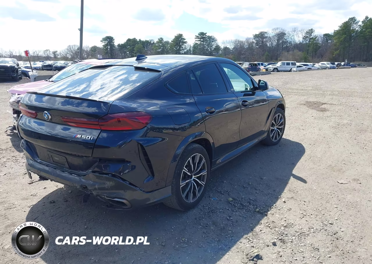 2022 BMW X6 M50I VIN:5UXCY8C03N9H53073 - 4