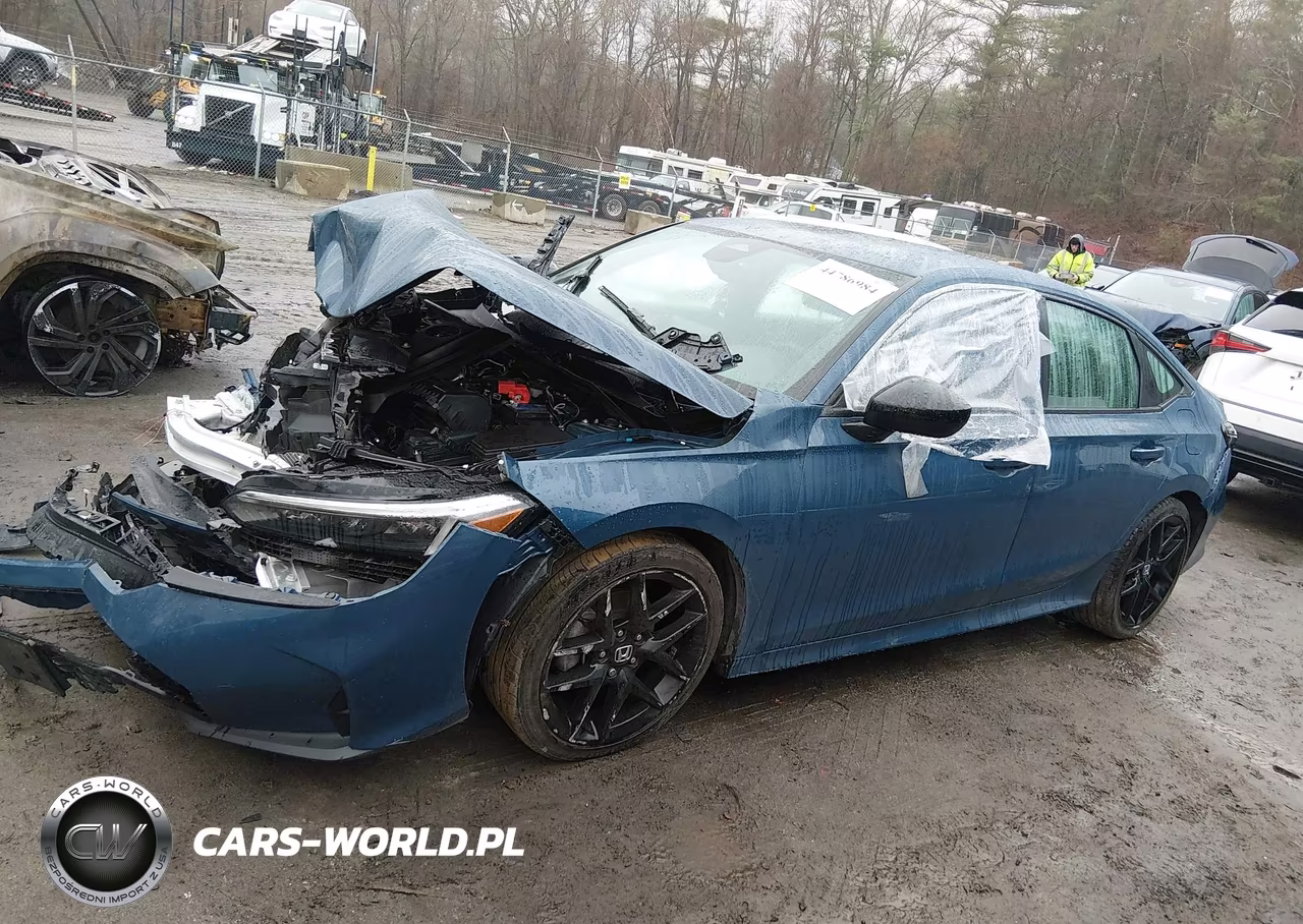 2025 Honda Civic Sport VIN:2HGFE2F52SH587568 - 14