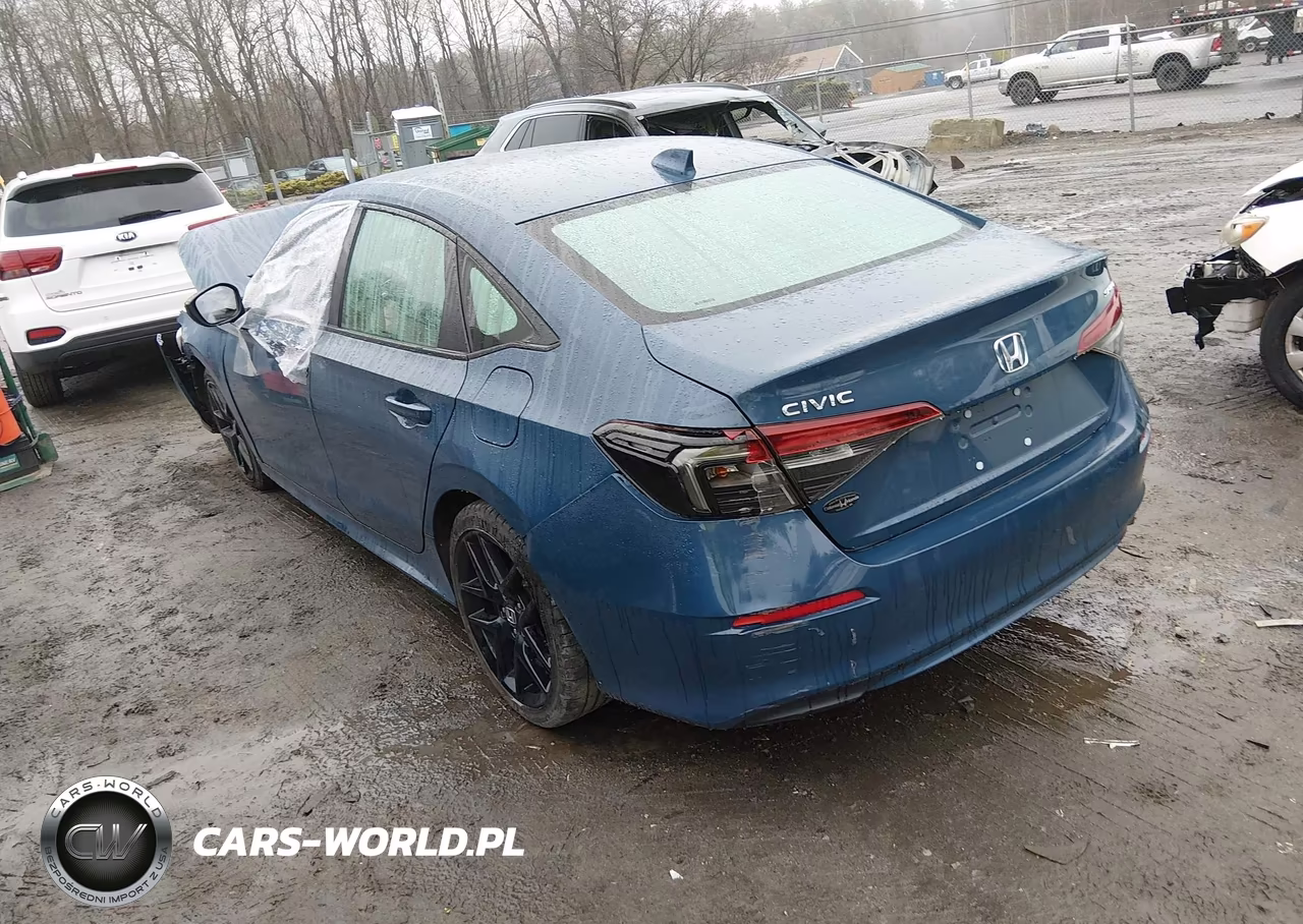 2025 Honda Civic Sport VIN:2HGFE2F52SH587568 - 3