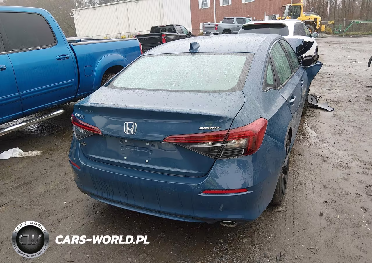 2025 Honda Civic Sport VIN:2HGFE2F52SH587568 - 4