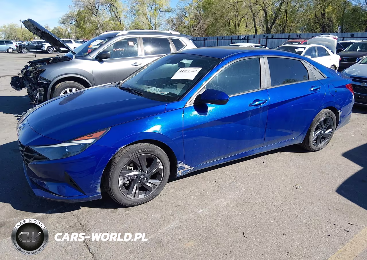 2021 Hyundai Elantra Sel VIN:5NPLM4AG8MH009591 - 2
