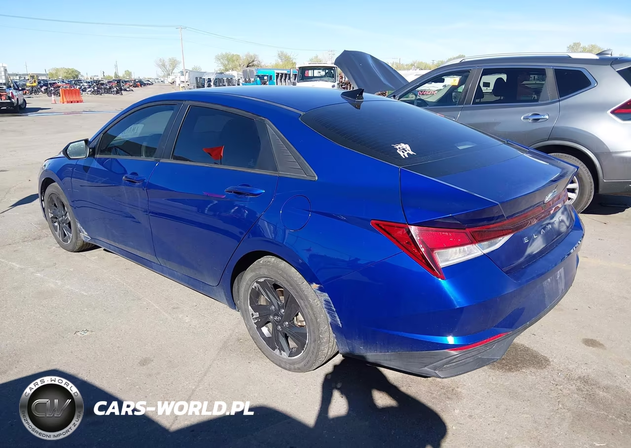 2021 Hyundai Elantra Sel VIN:5NPLM4AG8MH009591 - 3