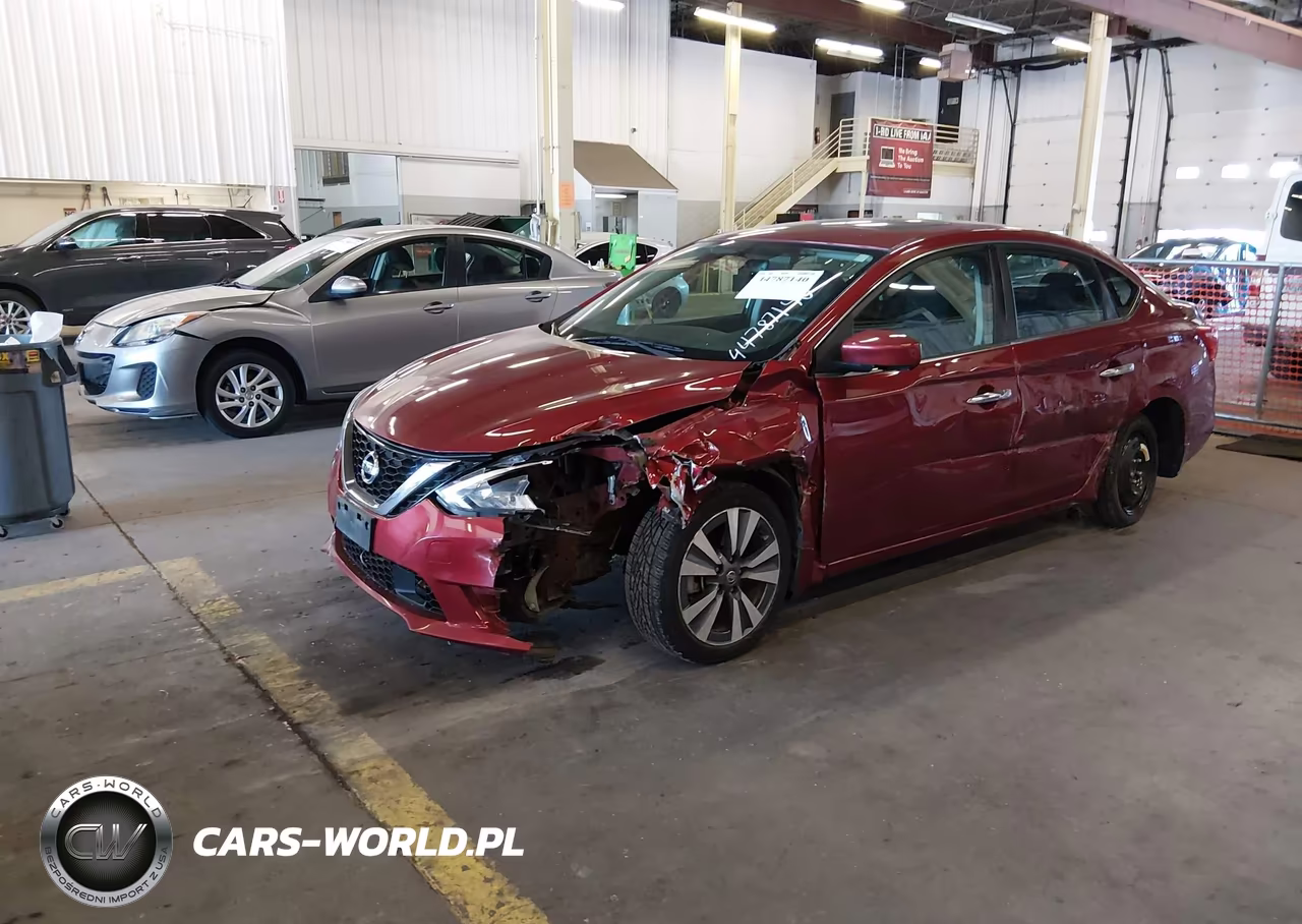 2019 Nissan Sentra Sv VIN:3N1AB7AP7KY437900 - 2