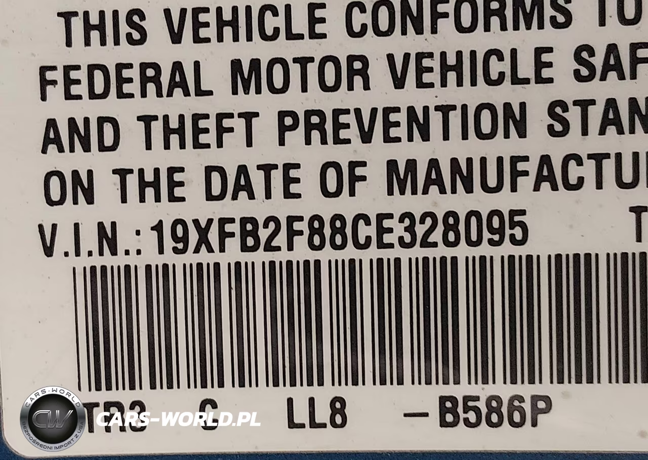 2012 Honda Civic Ex VIN:19XFB2F88CE328095 - 9