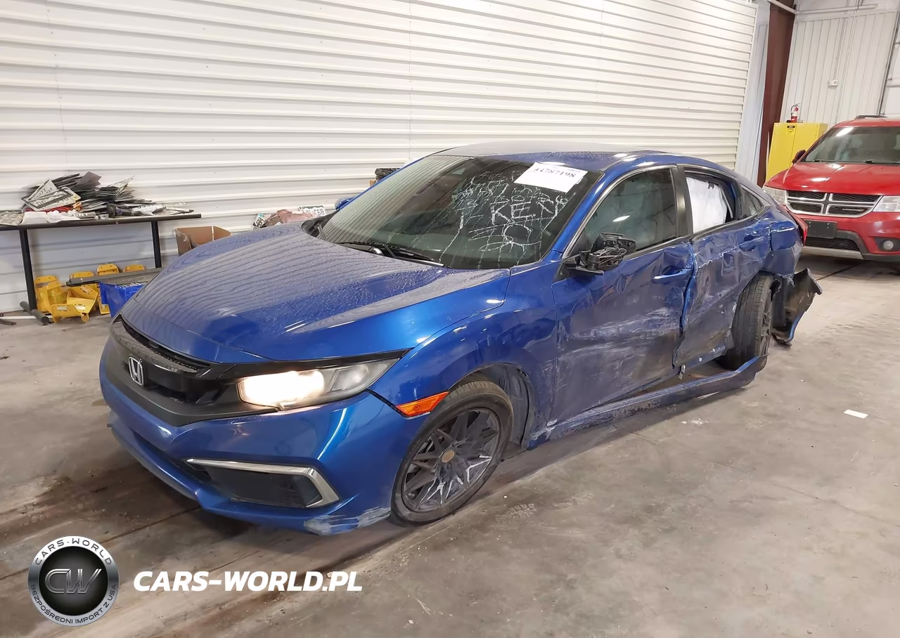 2020 Honda Civic Lx VIN:2HGFC2F67LH550807 - 2