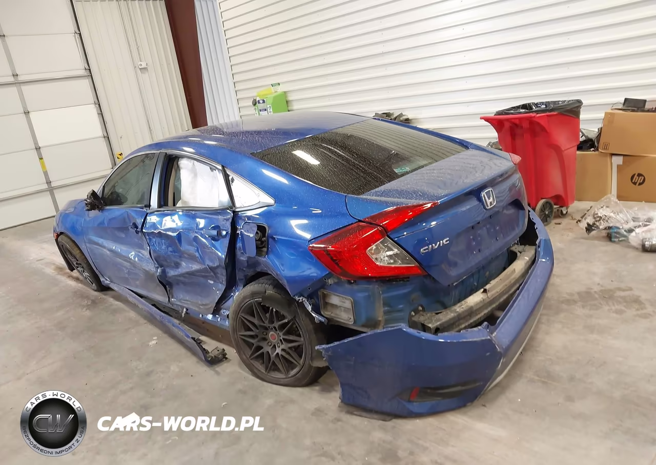 2020 Honda Civic Lx VIN:2HGFC2F67LH550807 - 3