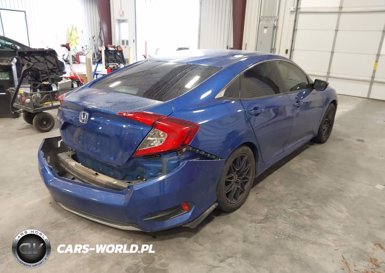 2020 Honda Civic Lx VIN:2HGFC2F67LH550807 - 4