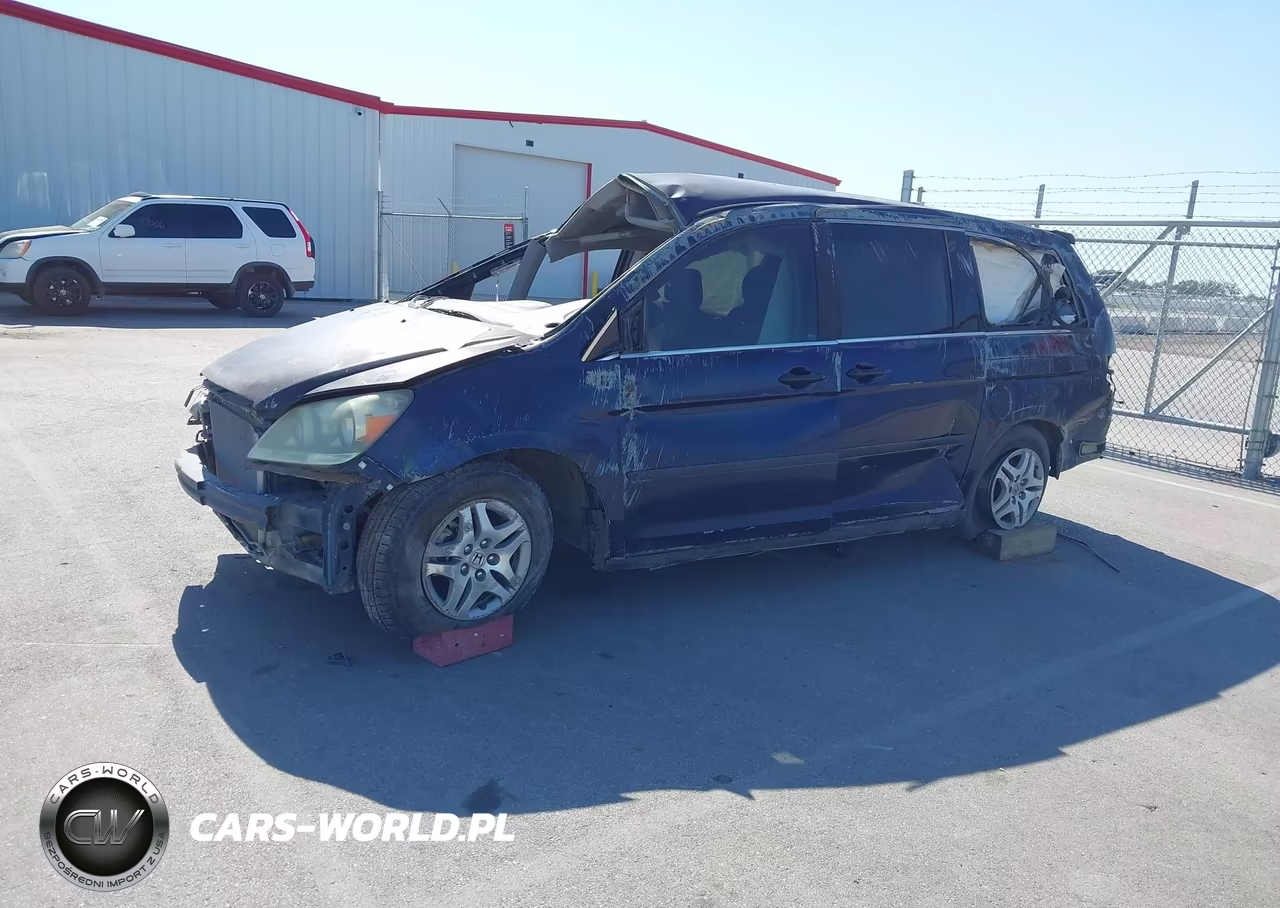 2007 Honda Odyssey Lx VIN:5FNRL38227B006416 - 2