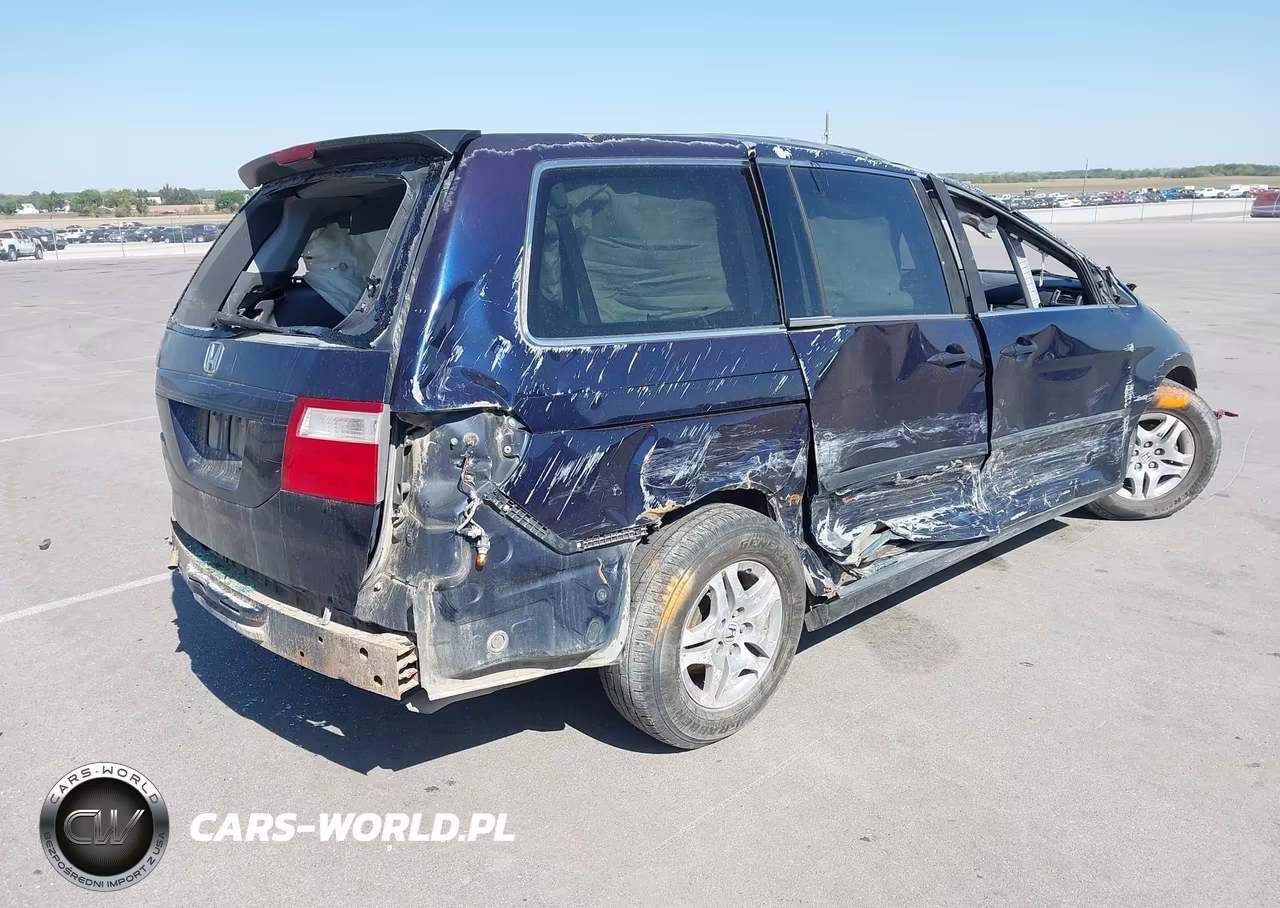 2007 Honda Odyssey Lx VIN:5FNRL38227B006416 - 4