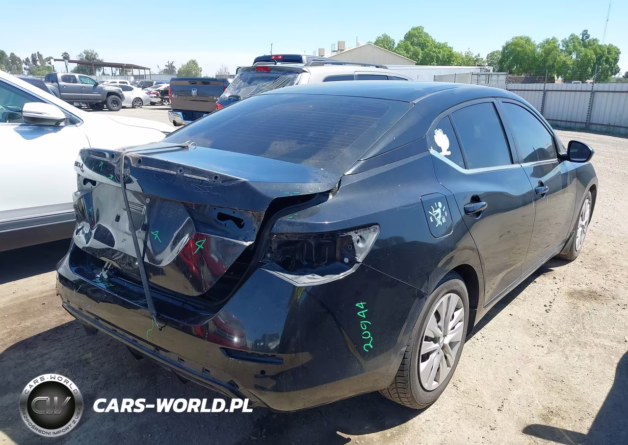 2020 Nissan Sentra S Xtronic Cvt VIN:3N1AB8BV9LY261128 - 4
