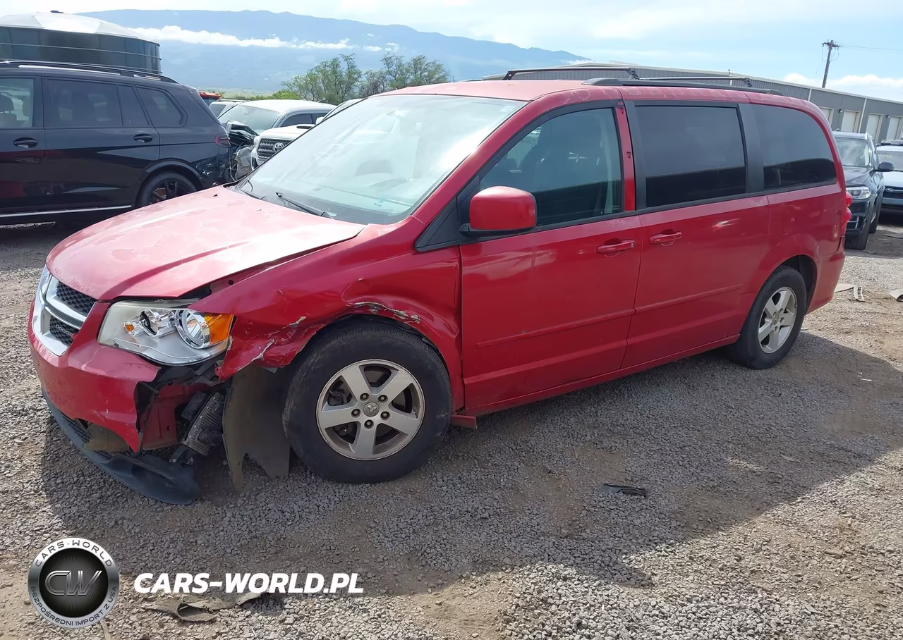 2012 Dodge Grand Caravan Sxt VIN:2C4RDGCG3CR357535 - 2
