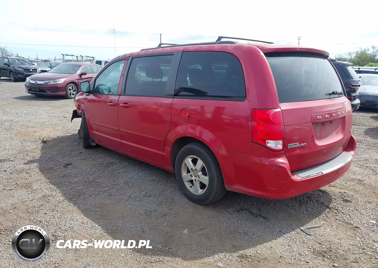 2012 Dodge Grand Caravan Sxt VIN:2C4RDGCG3CR357535 - 3