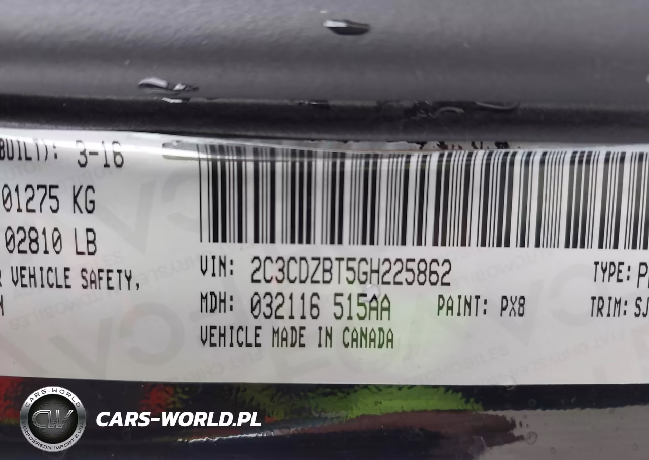 2016 Dodge Challenger R-T Plus Shaker VIN:2C3CDZBT5GH225862 - 9