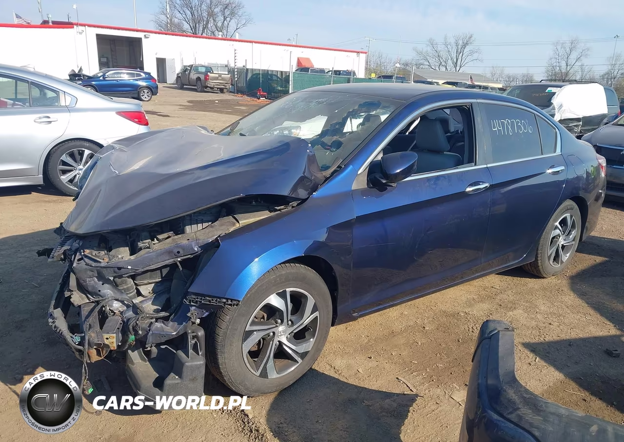 2016 Honda Accord Lx VIN:1HGCR2F31GA239630 - 2