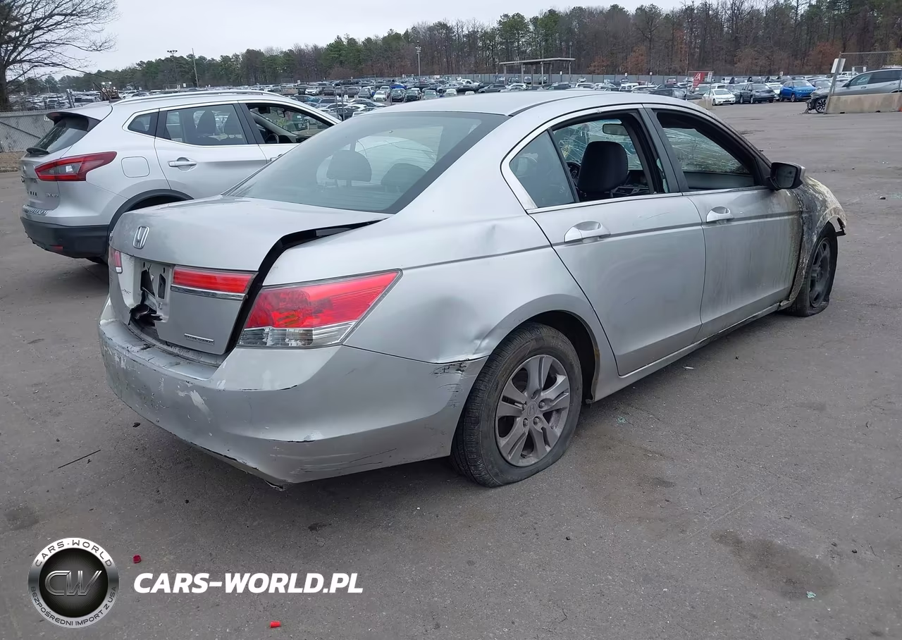 2012 Honda Accord 2.4 Se VIN:1HGCP2F61CA065701 - 4