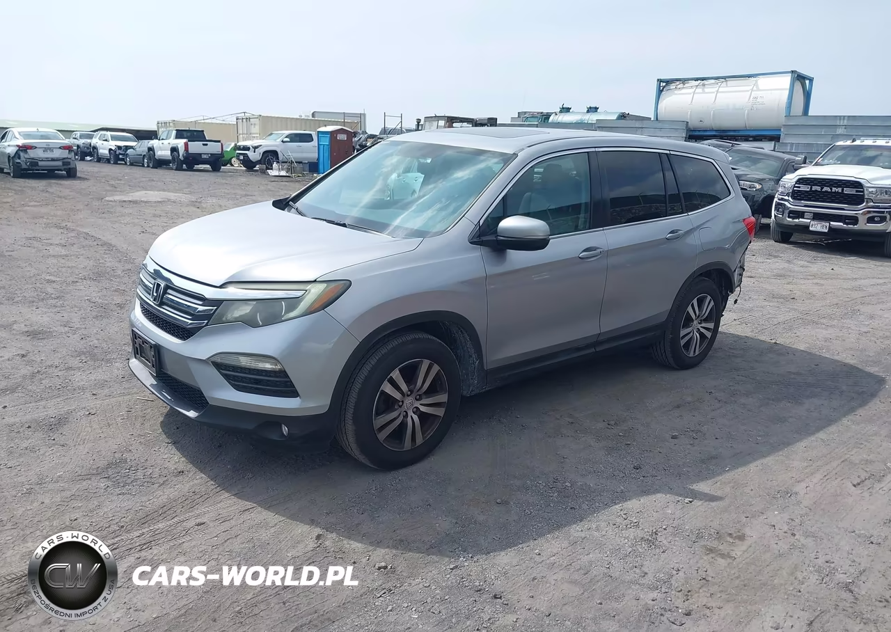 2016 Honda Pilot Ex-L VIN:5FNYF5H55GB026460 - 2