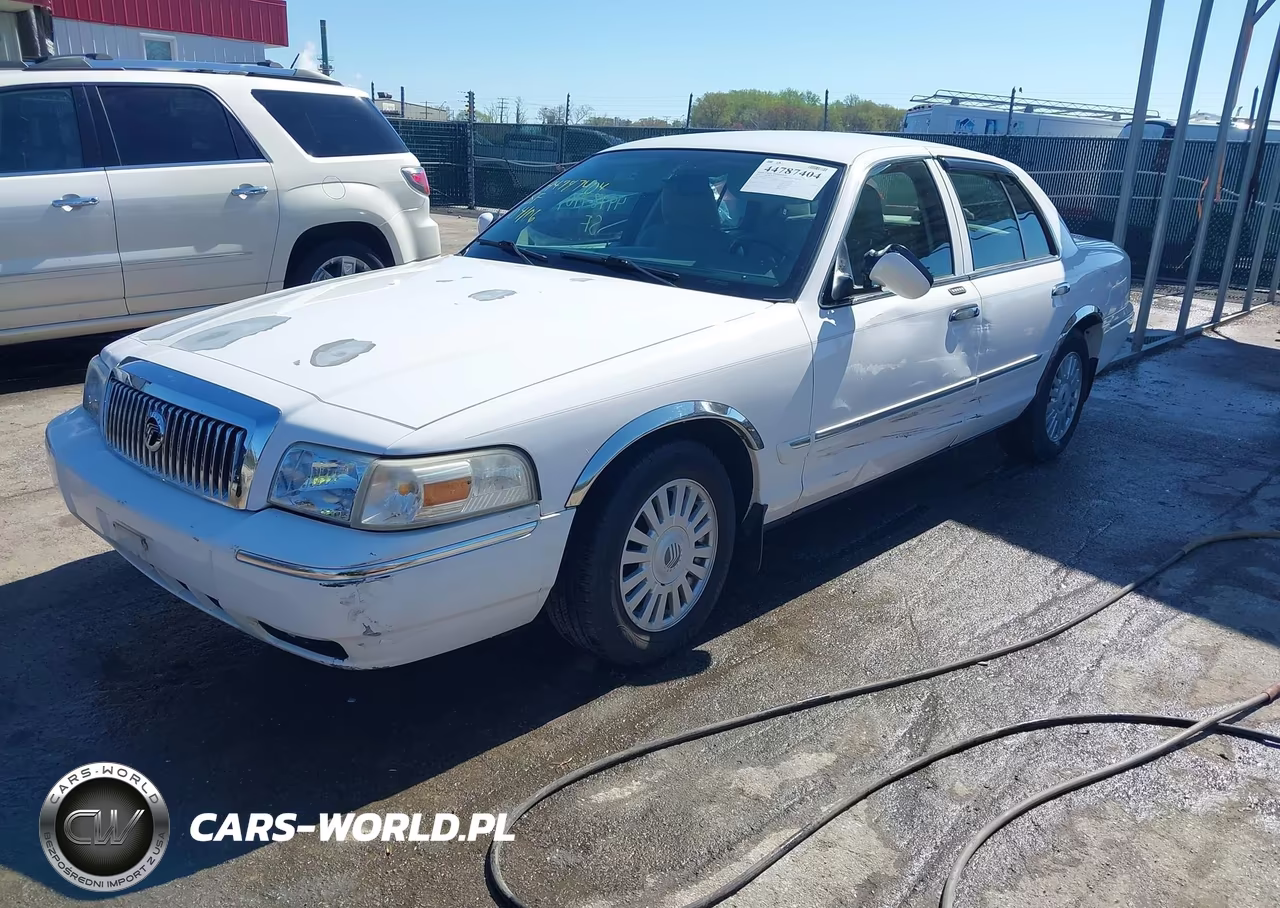 2007 Mercury Grand Marquis Ls VIN:2MEFM75VX7X629710 - 2