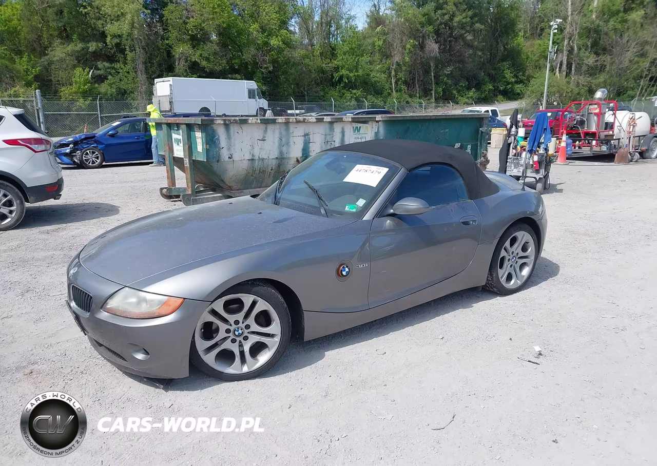 2003 BMW Z4 3.0I VIN:4USBT53403LT20718 - 2