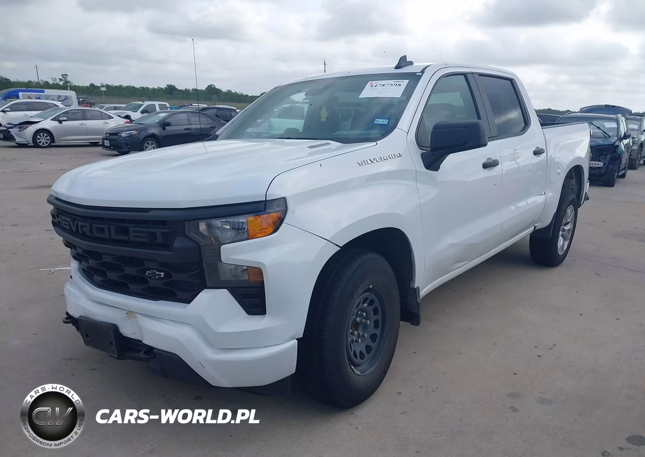 2025 Chevrolet Silverado 1500 2Wd Short Bed Custom VIN:1GCPABEK5SZ119470 - 2