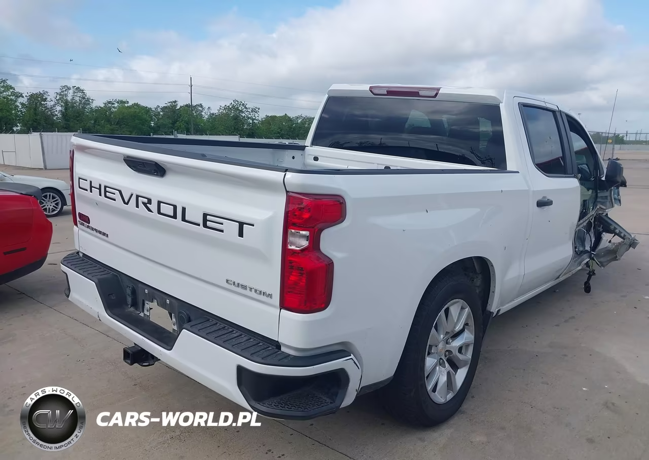 2025 Chevrolet Silverado 1500 2Wd Short Bed Custom VIN:1GCPABEK5SZ119470 - 4