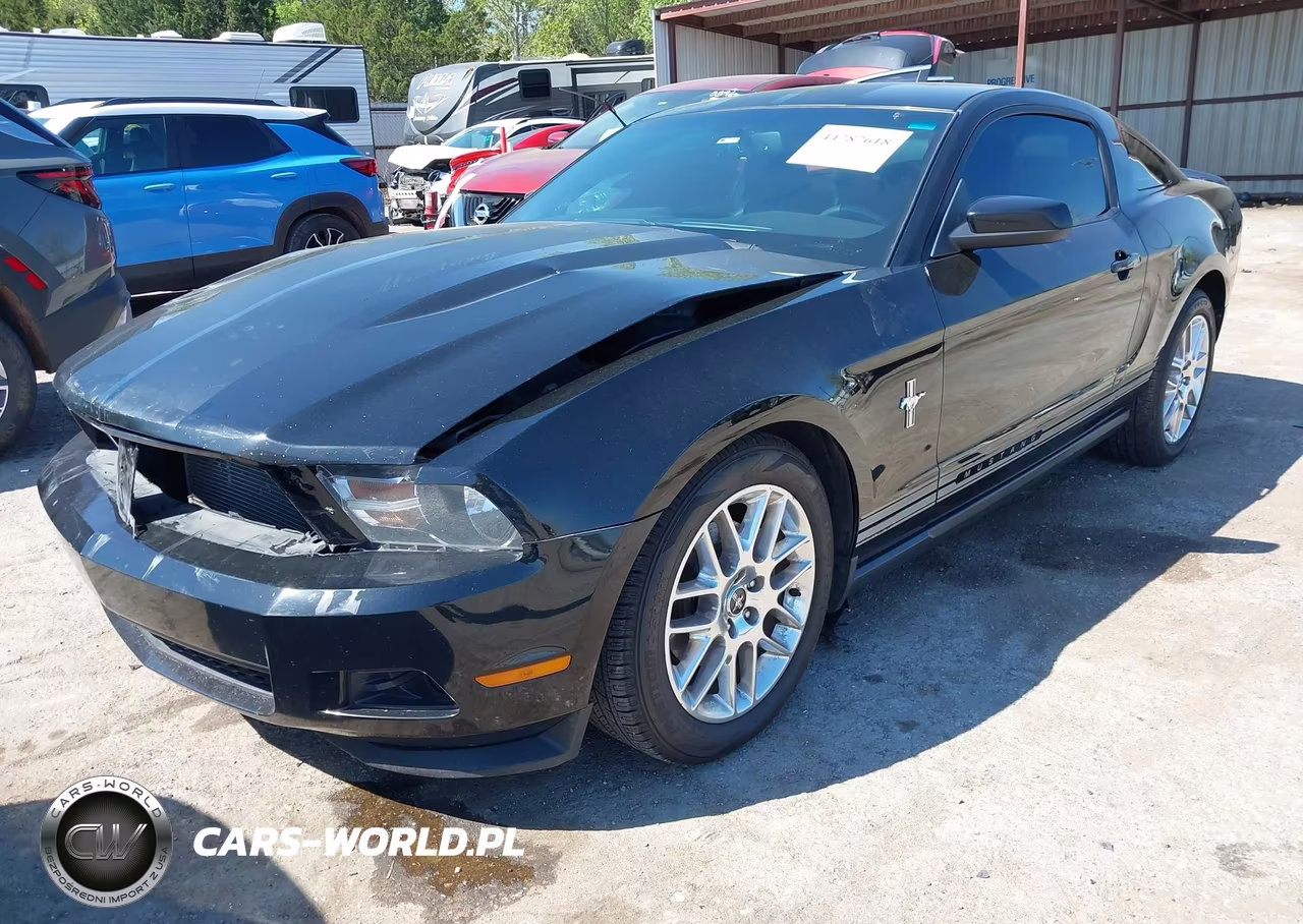 2012 Ford Mustang V6 Premium VIN:1ZVBP8AM4C5258921 - 2