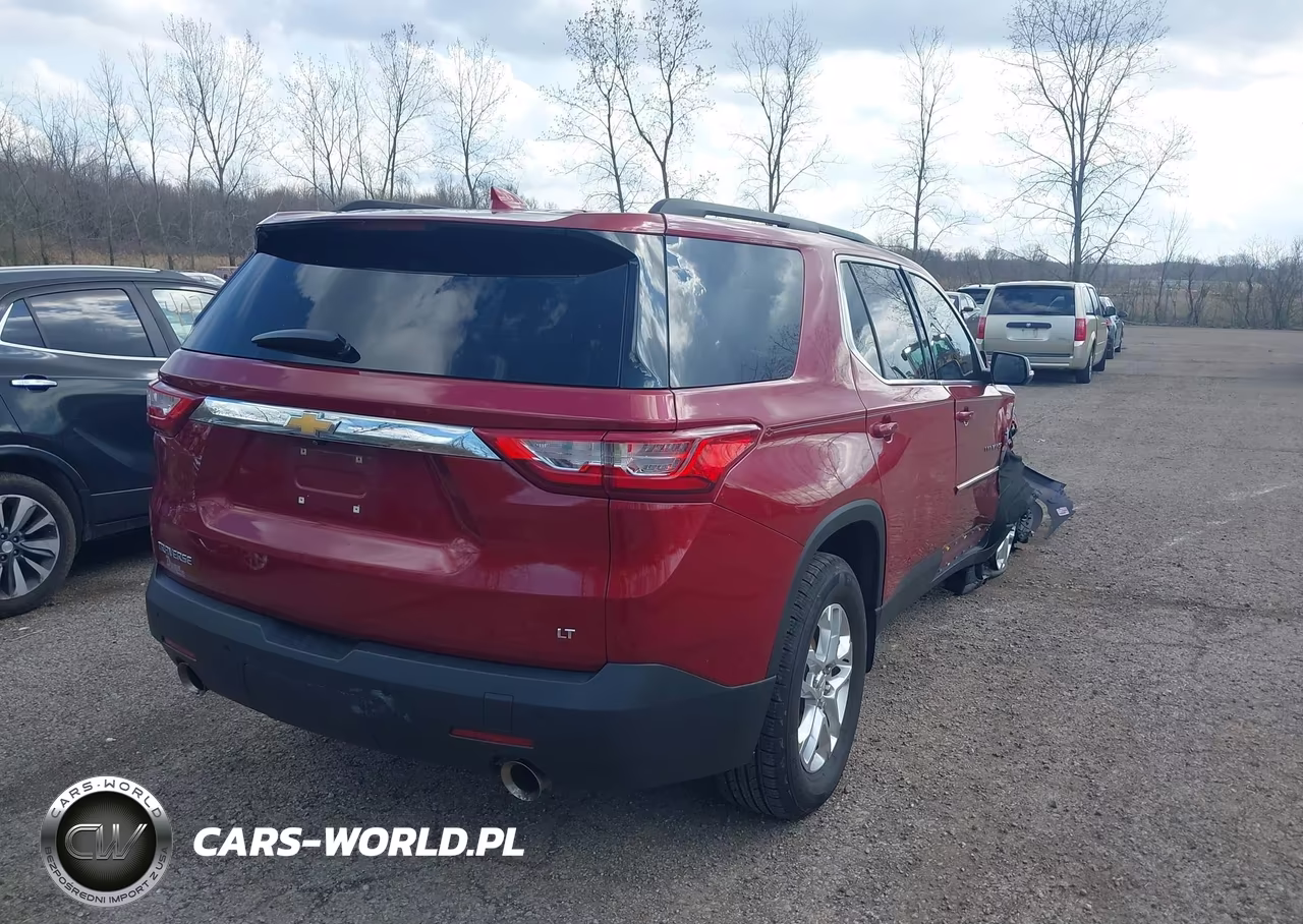 2021 Chevrolet Traverse Fwd Lt Cloth VIN:1GNERGKW0MJ118773 - 4