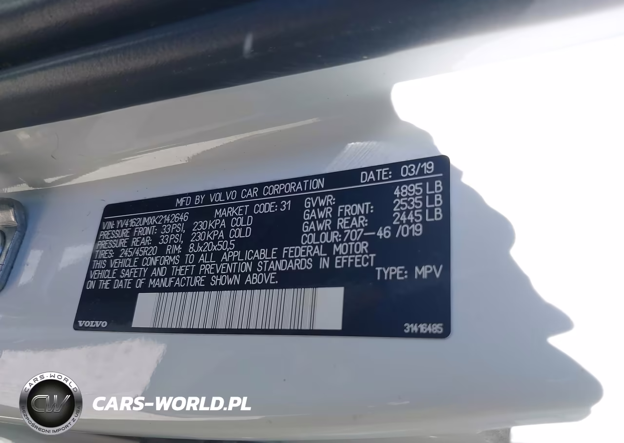 2019 Volvo Xc40 T5 R-Design VIN:YV4162UMXK2142646 - 9
