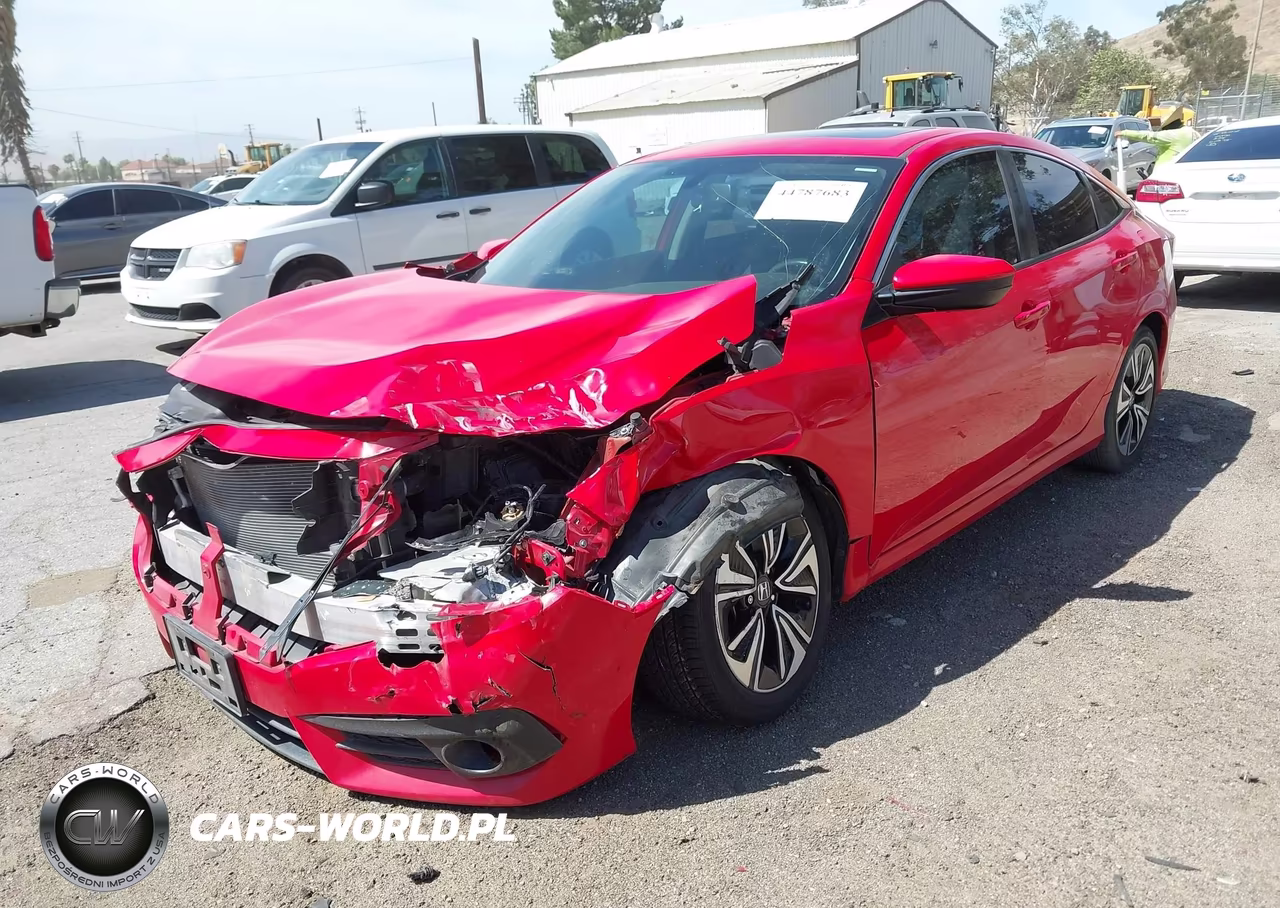 2016 Honda Civic Ex-L VIN:2HGFC1F7XGH659562 - 2