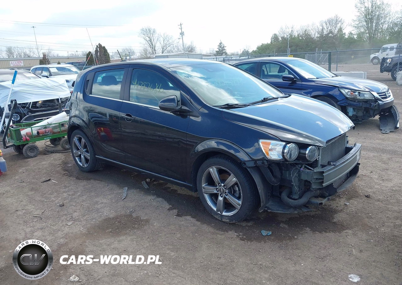 2015 Chevrolet Sonic Rs Manual