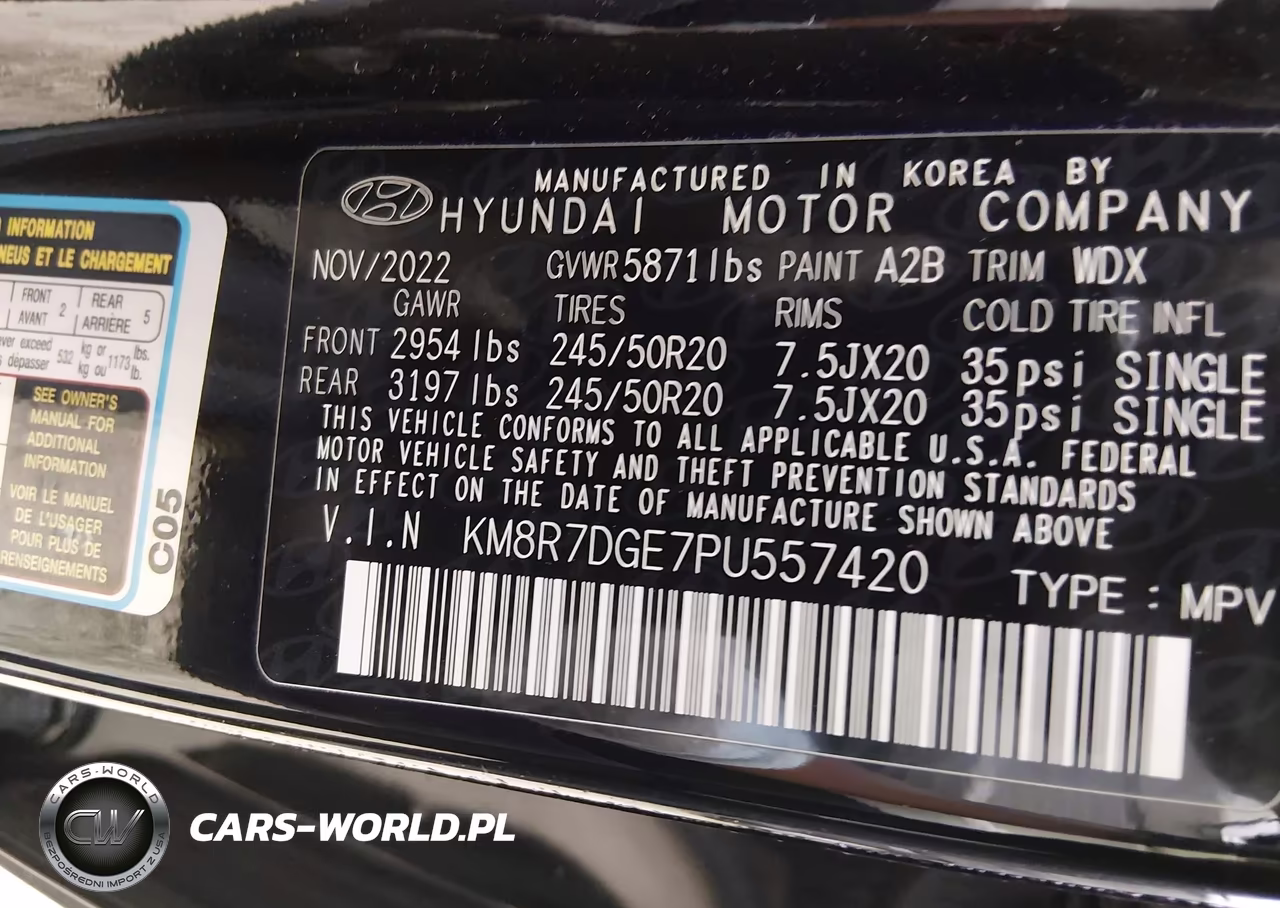 2023 Hyundai Palisade Calligraphy VIN:KM8R7DGE7PU557420 - 9