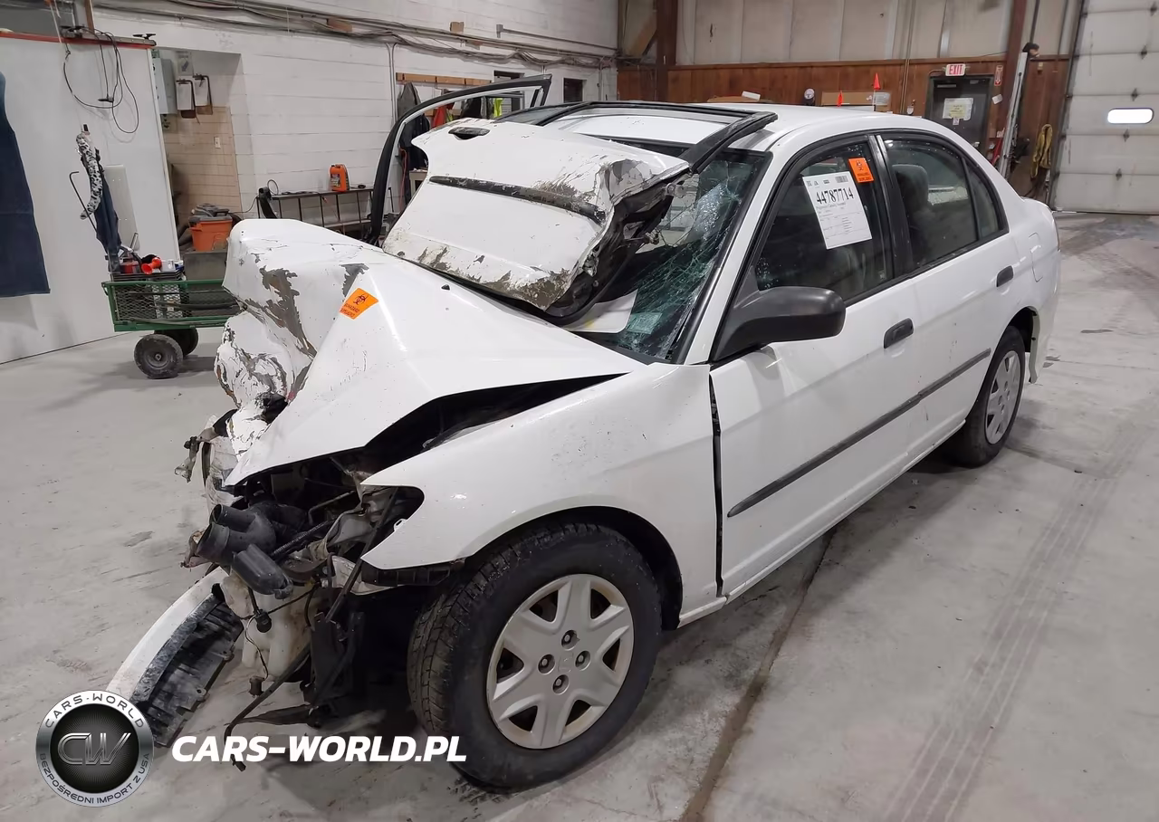 2004 Honda Civic Vp VIN:2HGES16324H577381 - 2