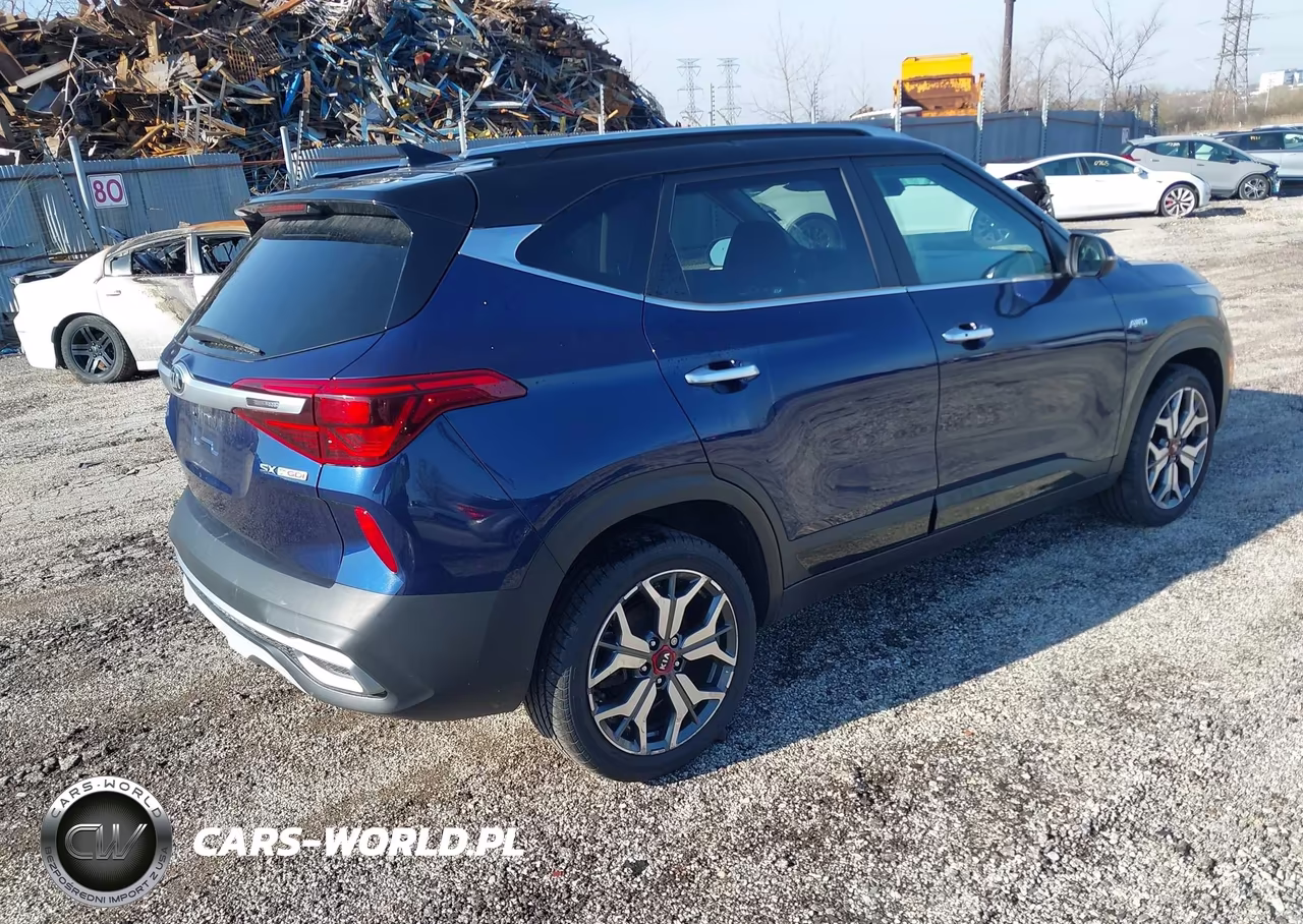2021 Kia Seltos Sx Turbo VIN:KNDETCA28M7209417 - 4