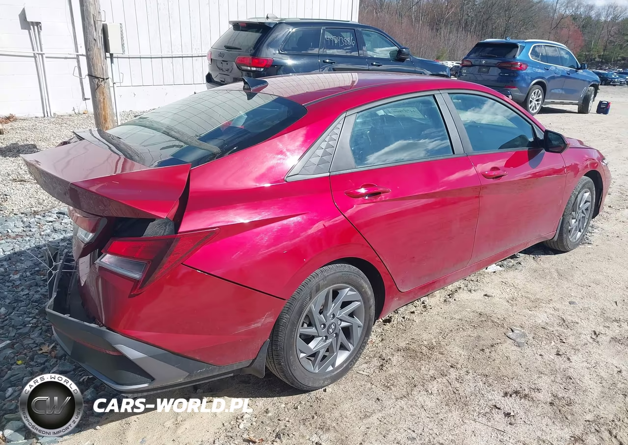 2024 Hyundai Elantra Sel VIN:KMHLM4DG0RU779062 - 4