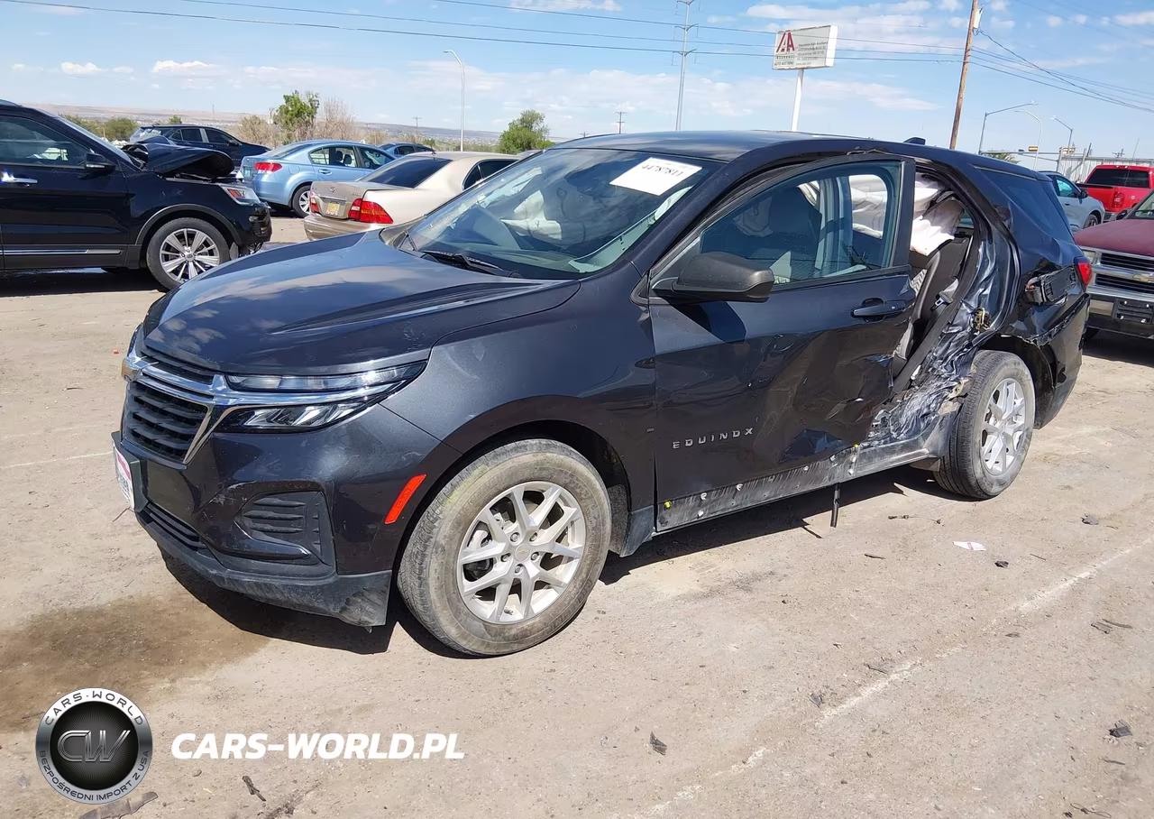 2022 Chevrolet Equinox Fwd Ls VIN:3GNAXHEV8NS213286 - 2