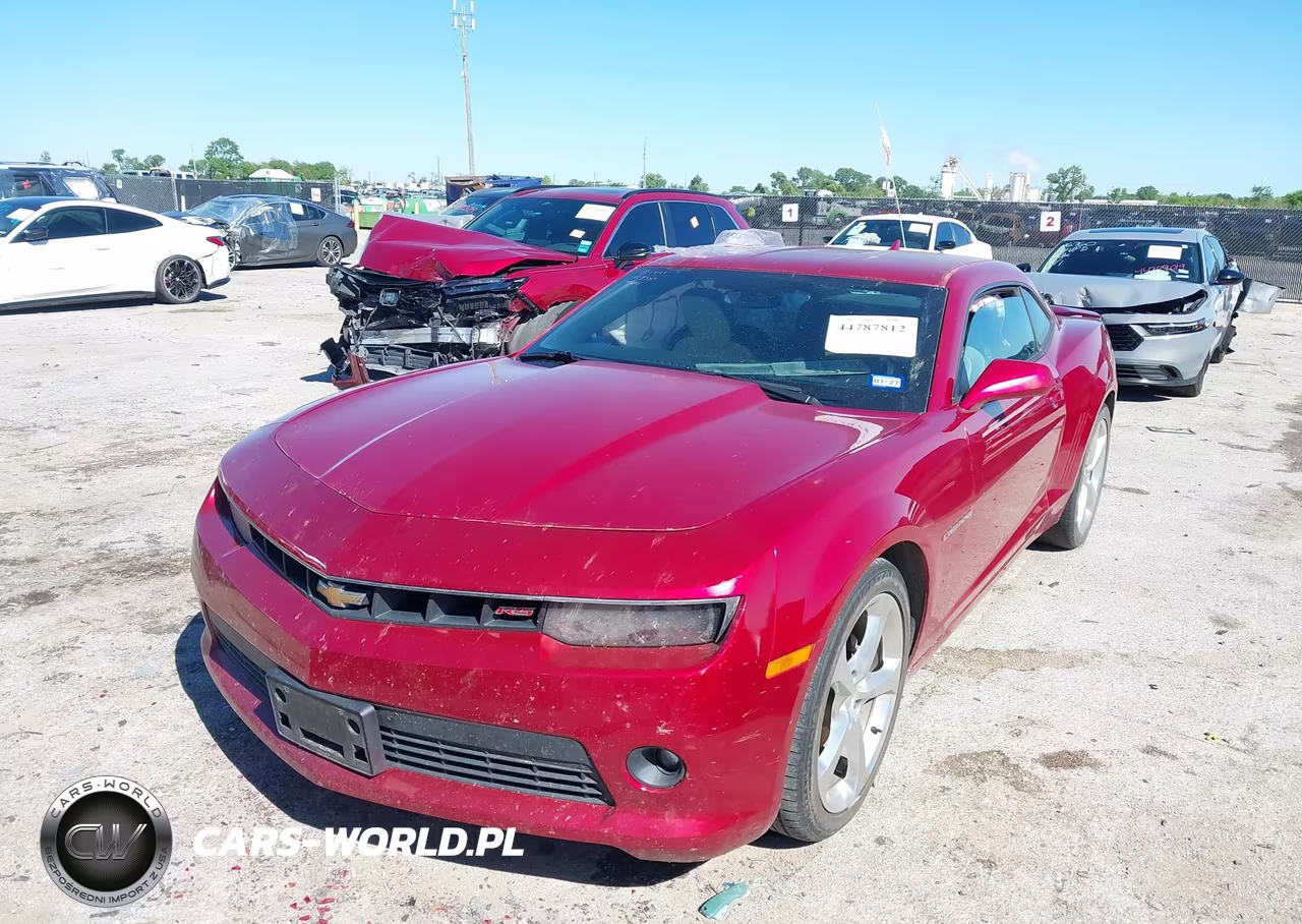 2014 Chevrolet Camaro 2Lt VIN:2G1FC1E39E9225419 - 2