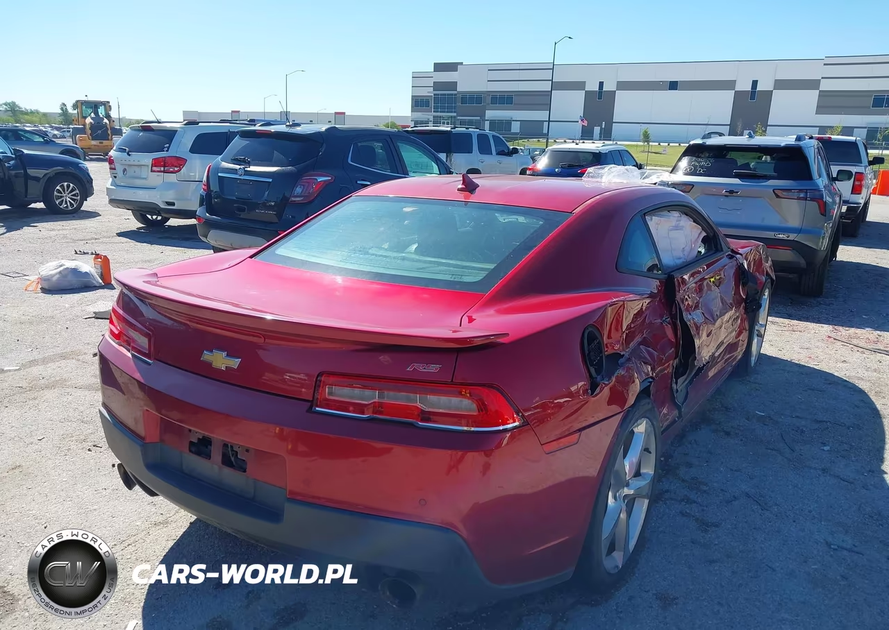 2014 Chevrolet Camaro 2Lt VIN:2G1FC1E39E9225419 - 4