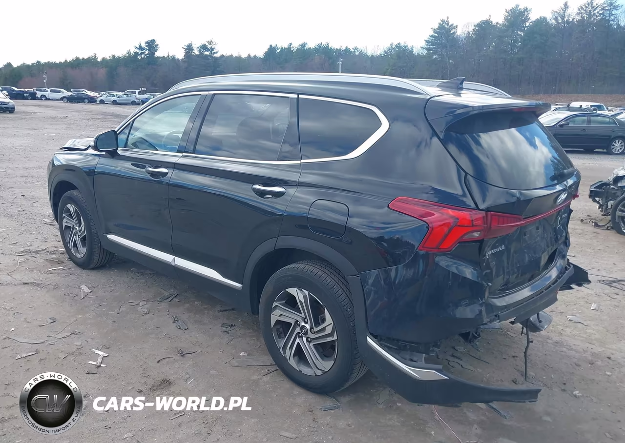 2022 Hyundai Santa Fe Sel VIN:5NMS3DAJ4NH475110 - 3