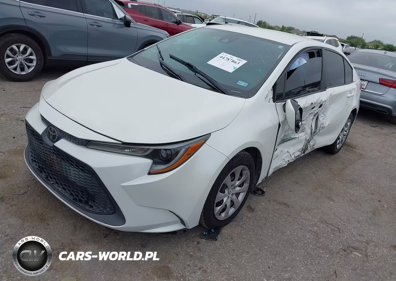 2020 Toyota Corolla Le VIN:5YFEPRAE6LP007979 - 2