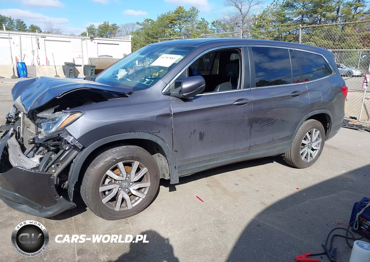 2021 Honda Pilot Awd Ex-L VIN:5FNYF6H52MB013456 - 2