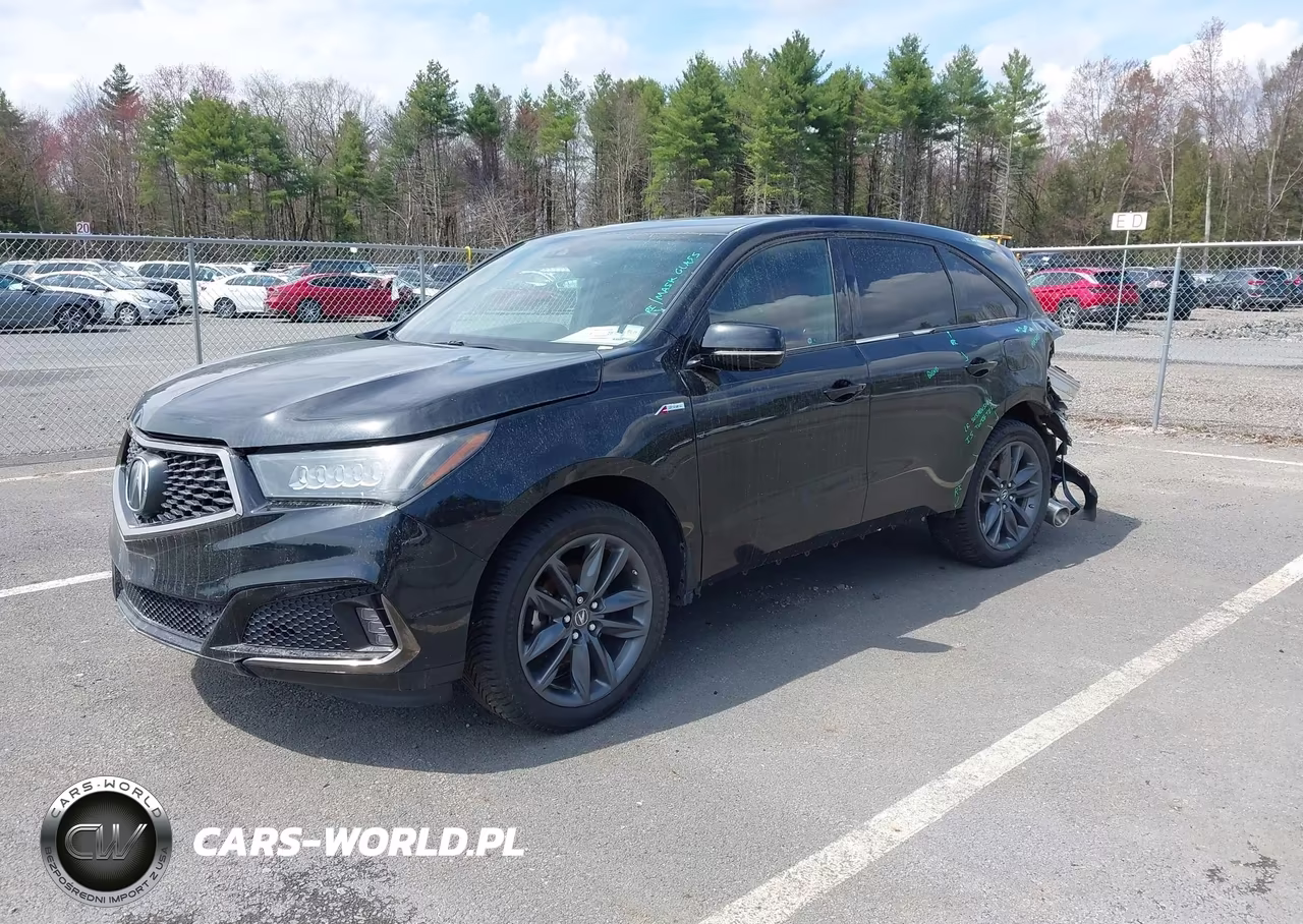 2019 Acura Mdx Tech A-Spec Pkgs VIN:5J8YD4H07KL005802 - 2